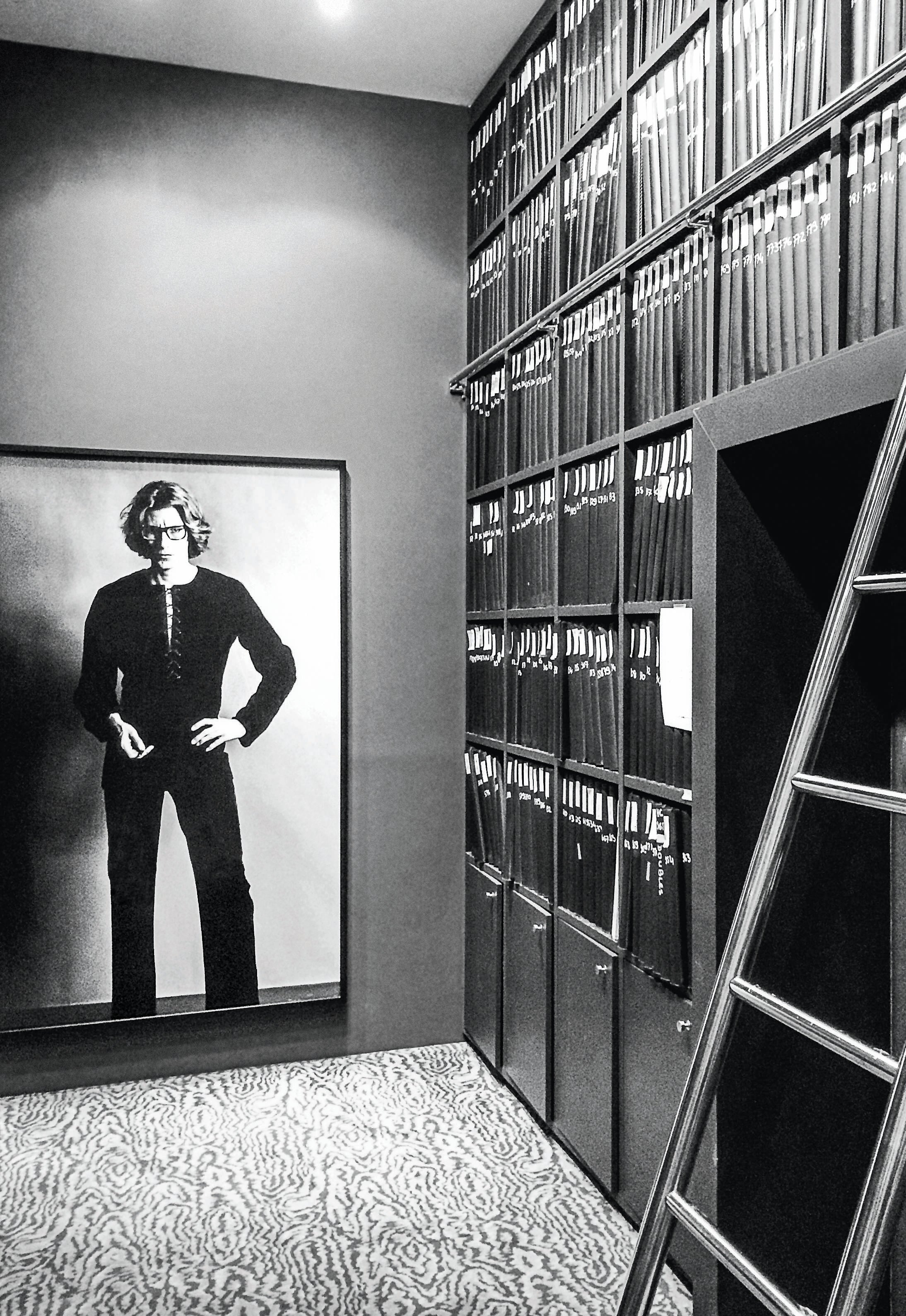 Pierre Bergé's loving tribute to Yves Saint Laurent in the heart
