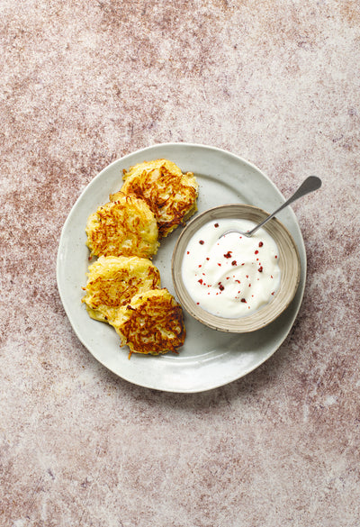 Latkes. All images from The Gluten-Free Cookbook. Photography by Infraordinario Studio