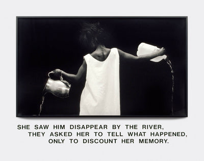Waterbearer, 1986, by Lorna Simpson