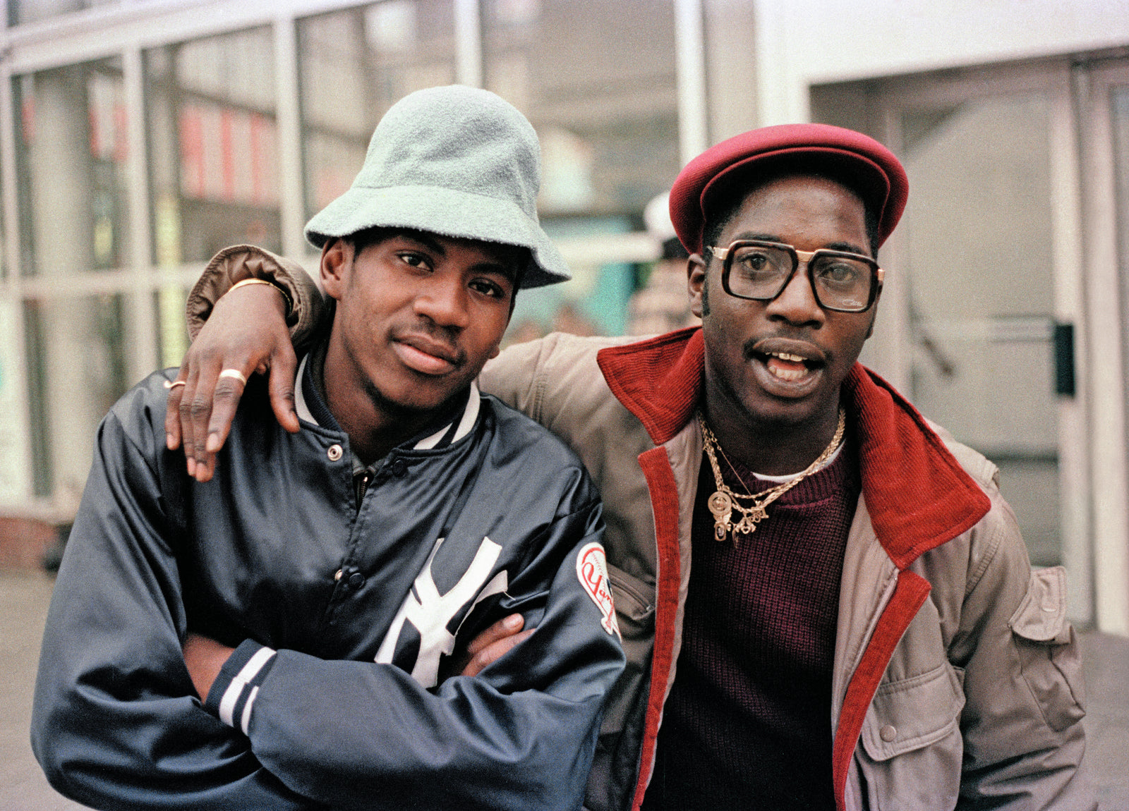 Rolling Partners, Downtown Brooklyn, NY, 1982, photographer Jamel Shabazz