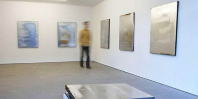 the rise of zombie formalism abstract contemporary art painting with geometric shapes and muted colors