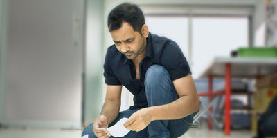 Interview with Imran Qureshi artist painting detailed artwork on canvas