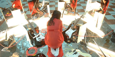 Interview with Mika Tajima artist portrait and artwork display in gallery setting