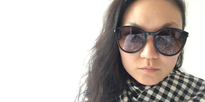 Margaret Lee interview portrait woman smiling medium close-up bright background