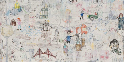 10 West Coast artists you need to know colorful abstract artwork collage