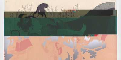 6 artworks to invest in this September promotional banner featuring abstract colorful paintings