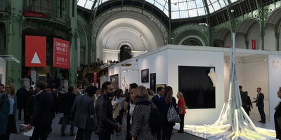 best art of fiac 2014 exhibition artwork colorful abstract painting