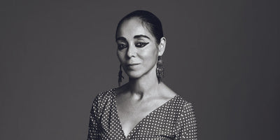 Shirin Neshat Facing History black and white portrait photograph art exhibition image
