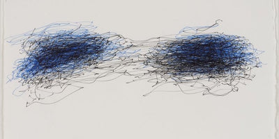 6 artworks to invest in this August colorful abstract paintings displayed on gallery wall