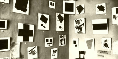 Phaidon Folio book cover Russian Revolution illustration red and black design