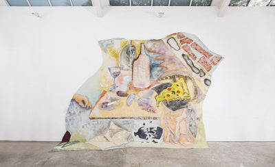 Nada Miami 2015 fabrics and textiles display colorful patterned textiles at art and design fair