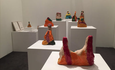 looking back at nada event banner with abstract design and vibrant colors