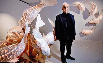 artists who were architects collage featuring portraits and architectural designs