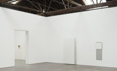 Robert Ryman Real Light artwork displayed at Dia Chelsea gallery