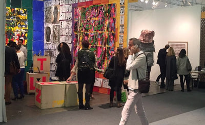Best of Armory Show 2016 artwork display at art gallery exhibition