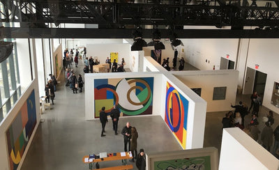 10 standout paintings from Independent New York 2016 art exhibition colorful abstract artwork on display