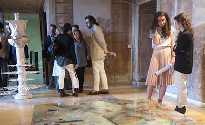 Paola Capata Granpalazzo interview portrait with cityscape background