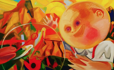 Carole Server art fair picks colorful abstract paintings on display at gallery exhibition