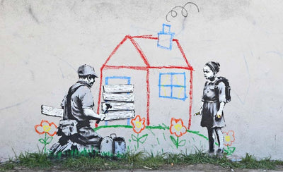 21st century political art collage featuring diverse contemporary artworks and social themes