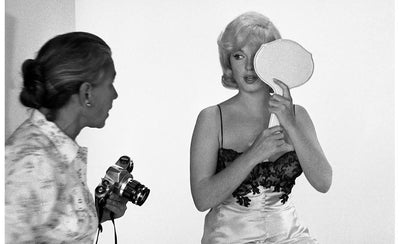 10 female fashion photographers collage featuring diverse women in stylish outfits and professional photography settings