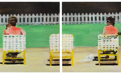 4 reasons to collect Mark Manns paintings of sunburnt tourists artwork image