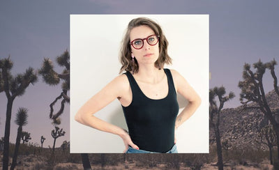 Emily Hoerdemann California dreamy studio portrait vibrant colors