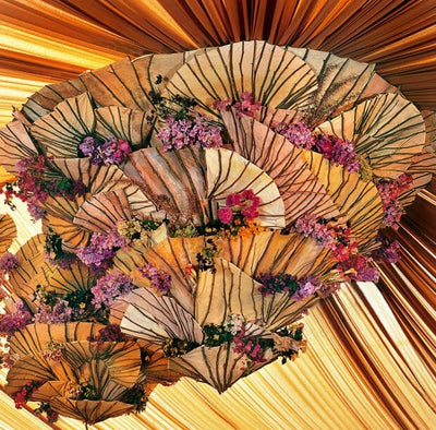 Erasmus program students collaborating outdoors with laptops and notebooks