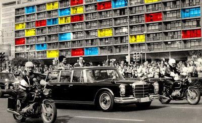 political illustration with diverse people and symbols representing democracy and governance