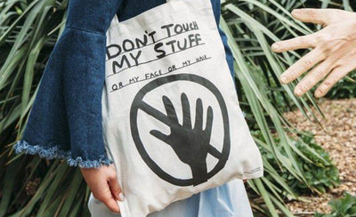 Caught out by the New York plastic bag ban time to invest in a fine art tote image of a reusable tote bag with artistic design