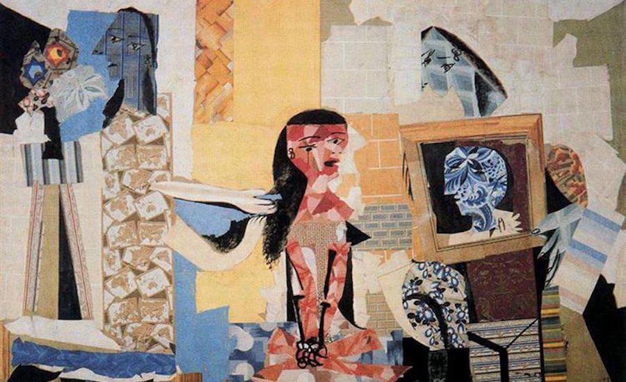 Anatomy of an Artwork Women at Their Toilette 1938 by Pablo Picasso painting detail