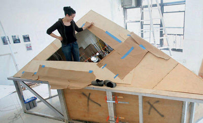 Interview with artist Sarah Sze discussing her work