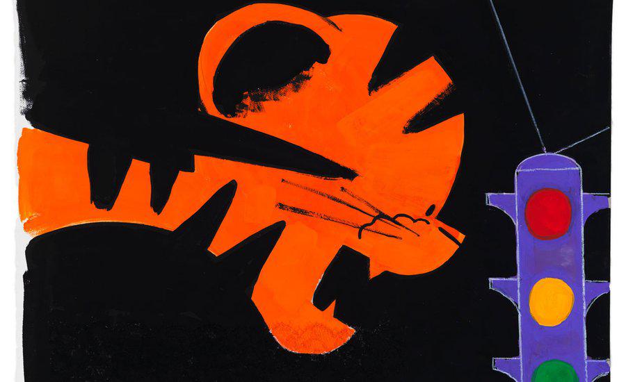 five great pieces to bid on in the Together in Distance auction promotional banner with auction details and artwork images