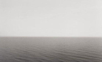 The Artspace Group Show The Sea artwork exhibition banner featuring ocean-themed abstract painting in blue and white tones