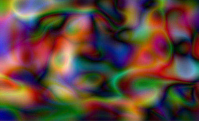 psychedelic art colorful abstract pattern with swirling shapes and vibrant hues