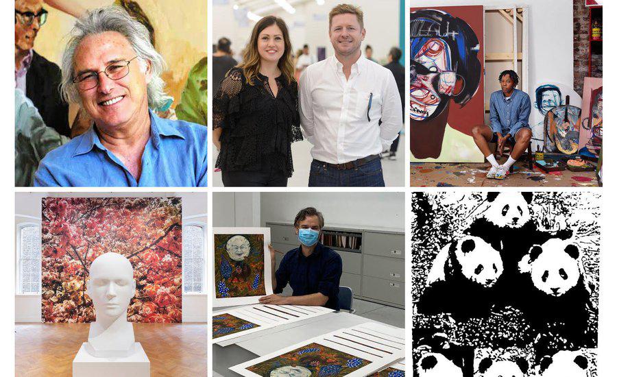 2020 vision graphic with futuristic digital elements and data visualization on dark background