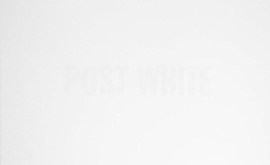 white-hot contemporary artworks displayed in gallery setting with pale and interesting tones