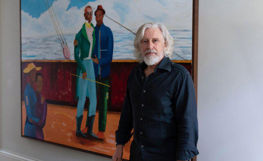 The Artspace Art for Life interview with Adam Clayton banner image showing a 900x450 pixel graphic