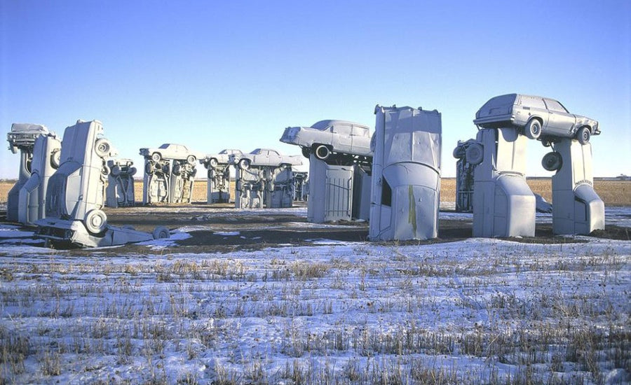 car story vintage automobile classic car side view red and white color