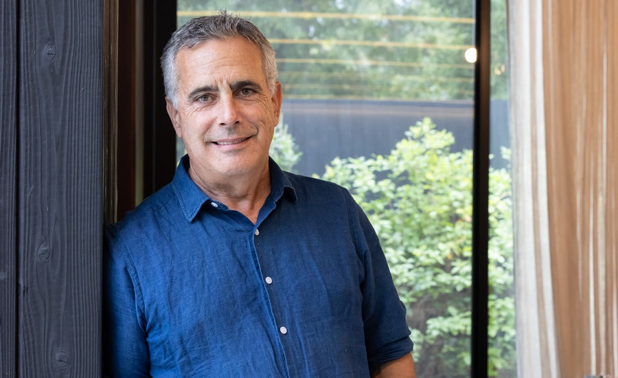 Christopher Laguardia artist interview artwork for home interior design colorful painting close-up