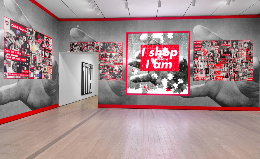 Anatomy of an Artwork Untitled I Shop Therefore I Am 1987 2019 by Barbara Kruger artwork image