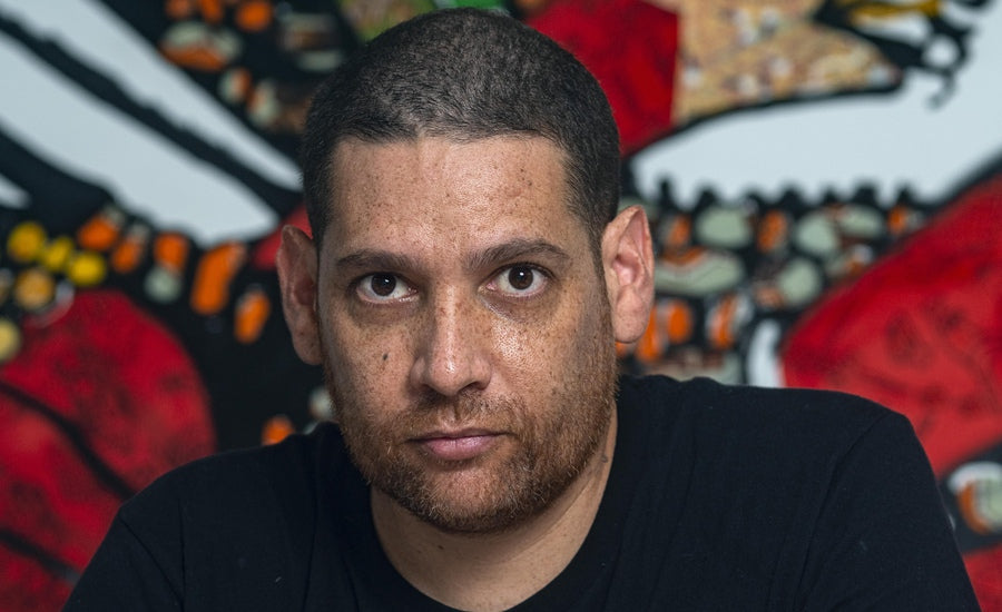 Prime Focus Tony Albert artwork vibrant colors abstract design