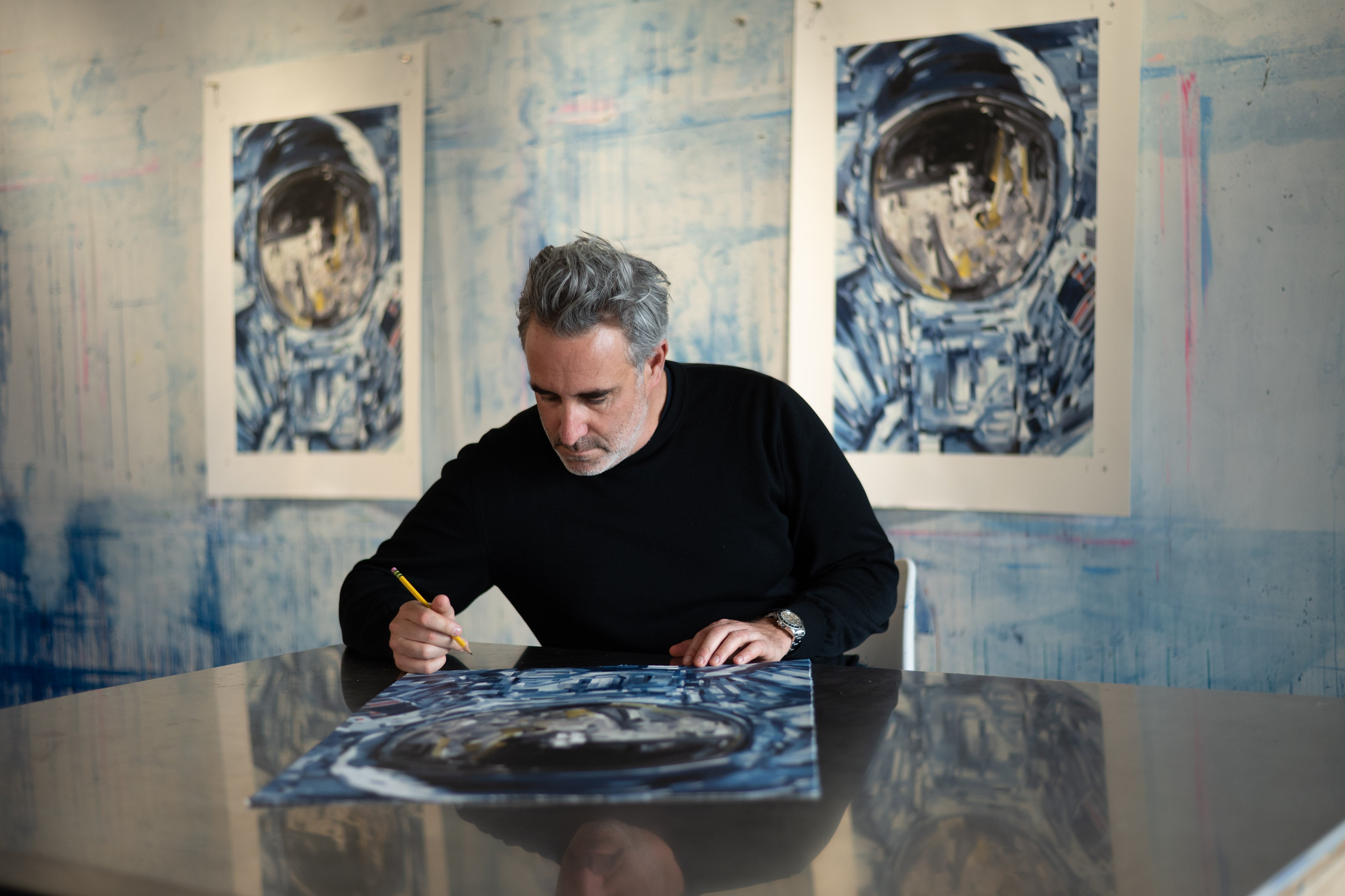 Michael Kagan talks about his new limited-edition print, Higher