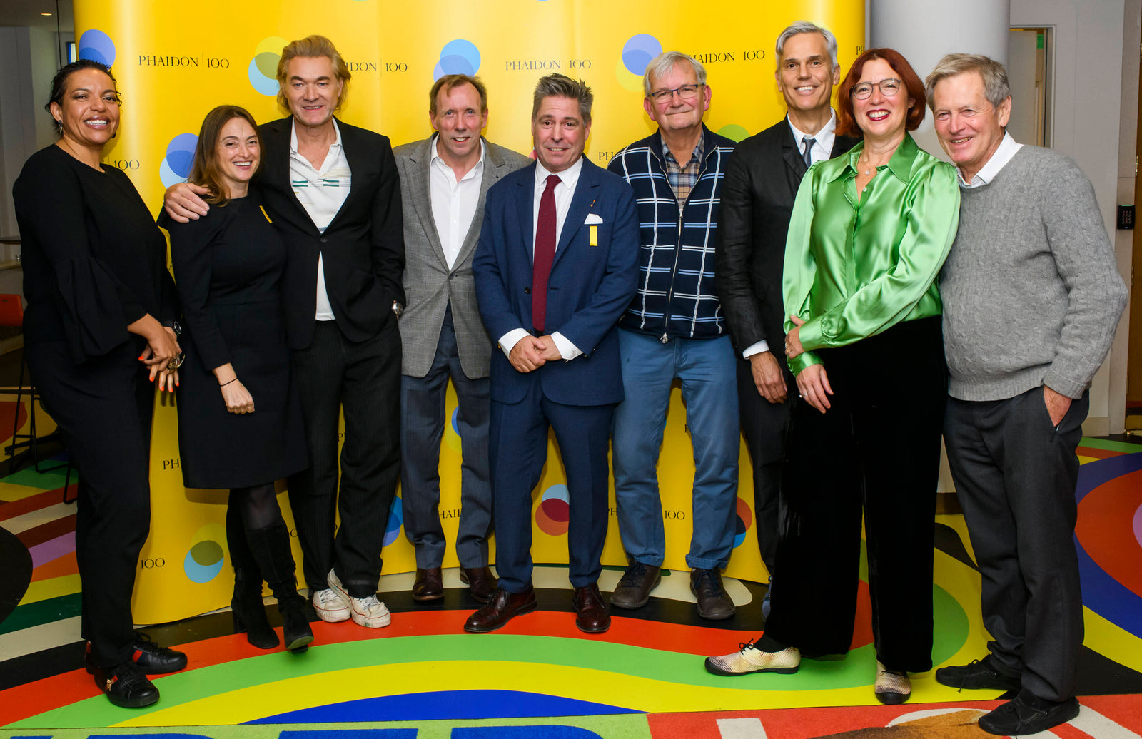 Melanie Grant, Deb Aaronson, Harland Miller, David Dawson, James Booth-Clibborn, Martin Parr, Keith Fox, Leonie Gombrich, and John Pawson