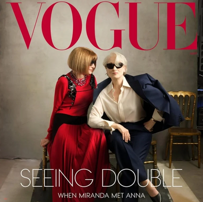 Annie Leibovitz and Grace Coddington create new Vogue cover shoot with Anna Wintour and Meryl Streep