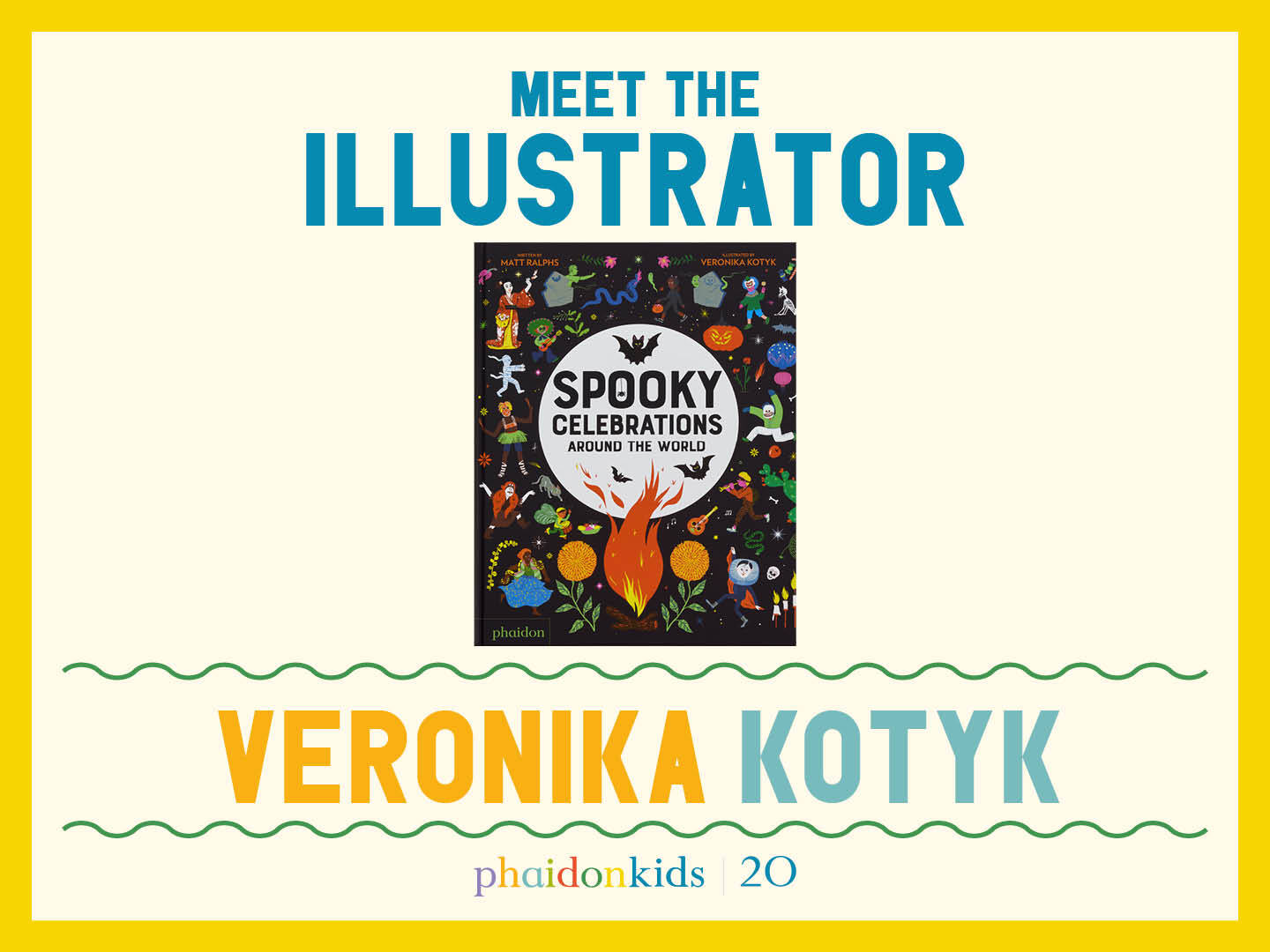 We talk to Phaidon Kids illustrator Veronika Kotyk