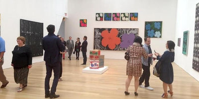 andy warhol artwork brant foundation collection colorful pop art portrait