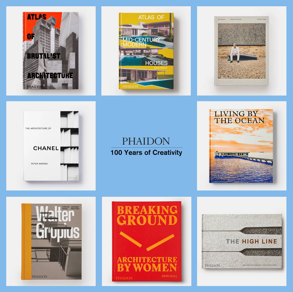Some of Phaidon's Architecture 100 books