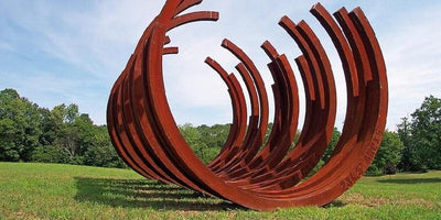 art parks papress collection outdoor sculpture installation vibrant colors