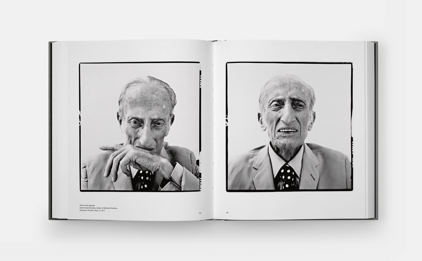 Jacob Israel Avedon, father of Richard Avedon, Sarasota, Florida, May 15, 1971