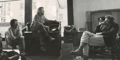 soho lofts interior modern living space with large windows and stylish decor